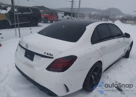 2017 Mercedes-Benz Amg C 63 S from USA, damaged, VIN 55SWF8HBXHU181651